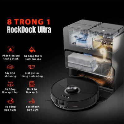 Robot hút bụi Dreame X30 Ultra