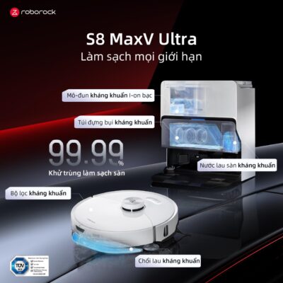 Robot hút bụi Dreame X30 Ultra