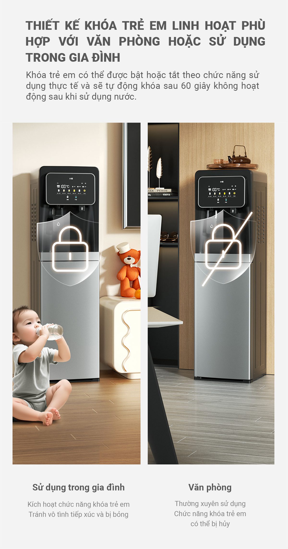 Cây Nước Nóng Lạnh YD9510