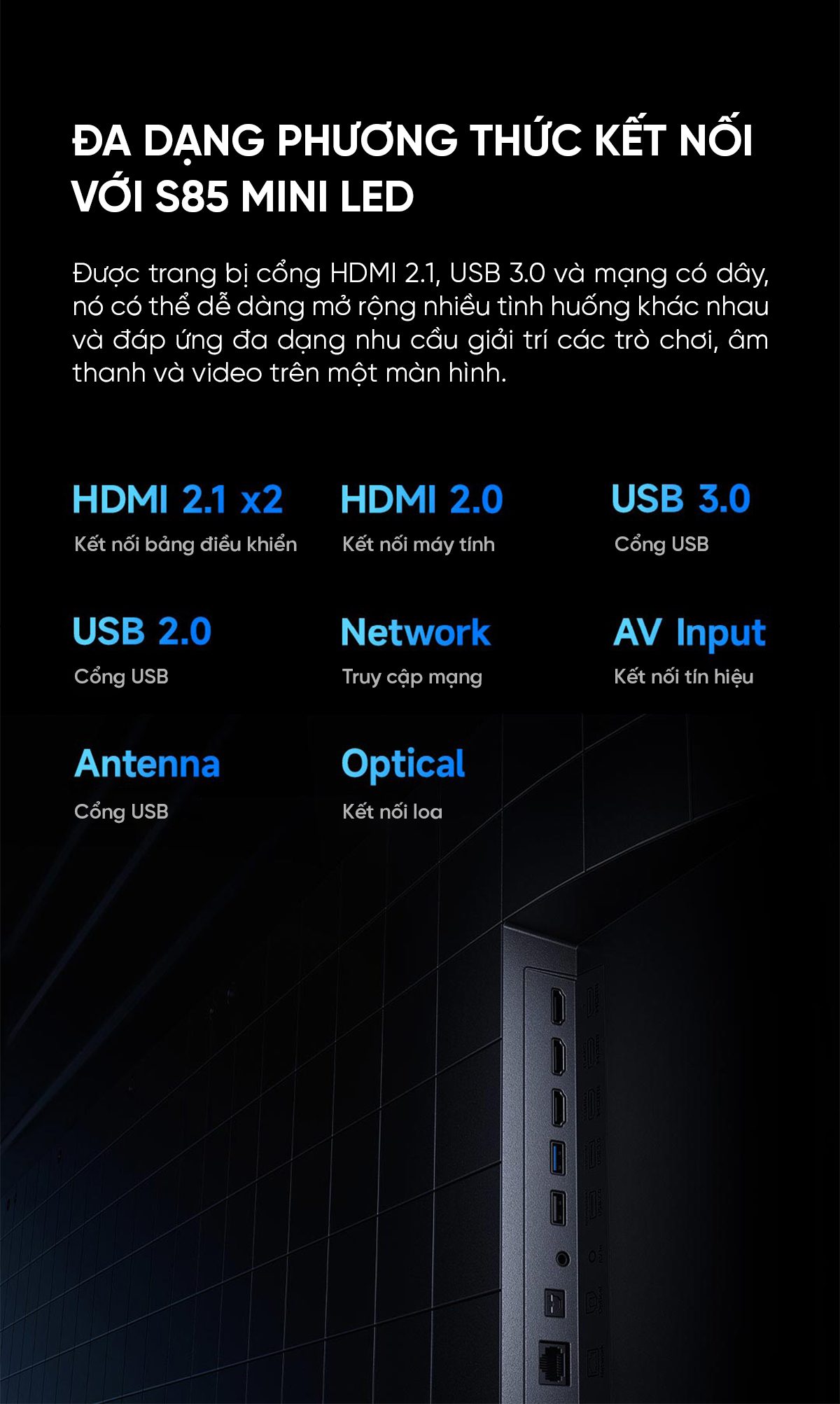 Xiaomi S85 Mini LED