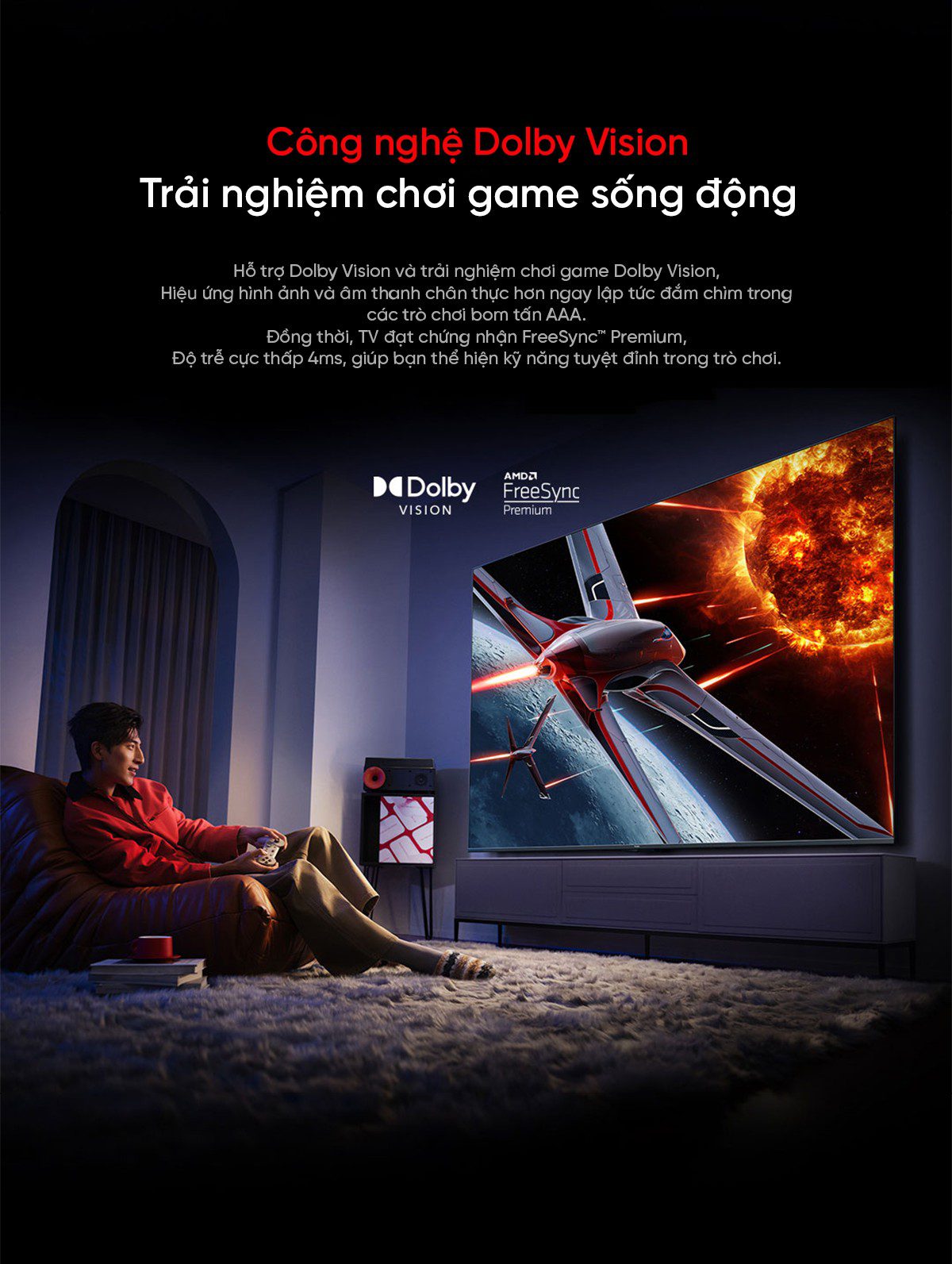 Tivi Xiaomi Redmi X 85 Inch 2025 - Tần Số Quét 240Hz -Ram 4GB/64GB