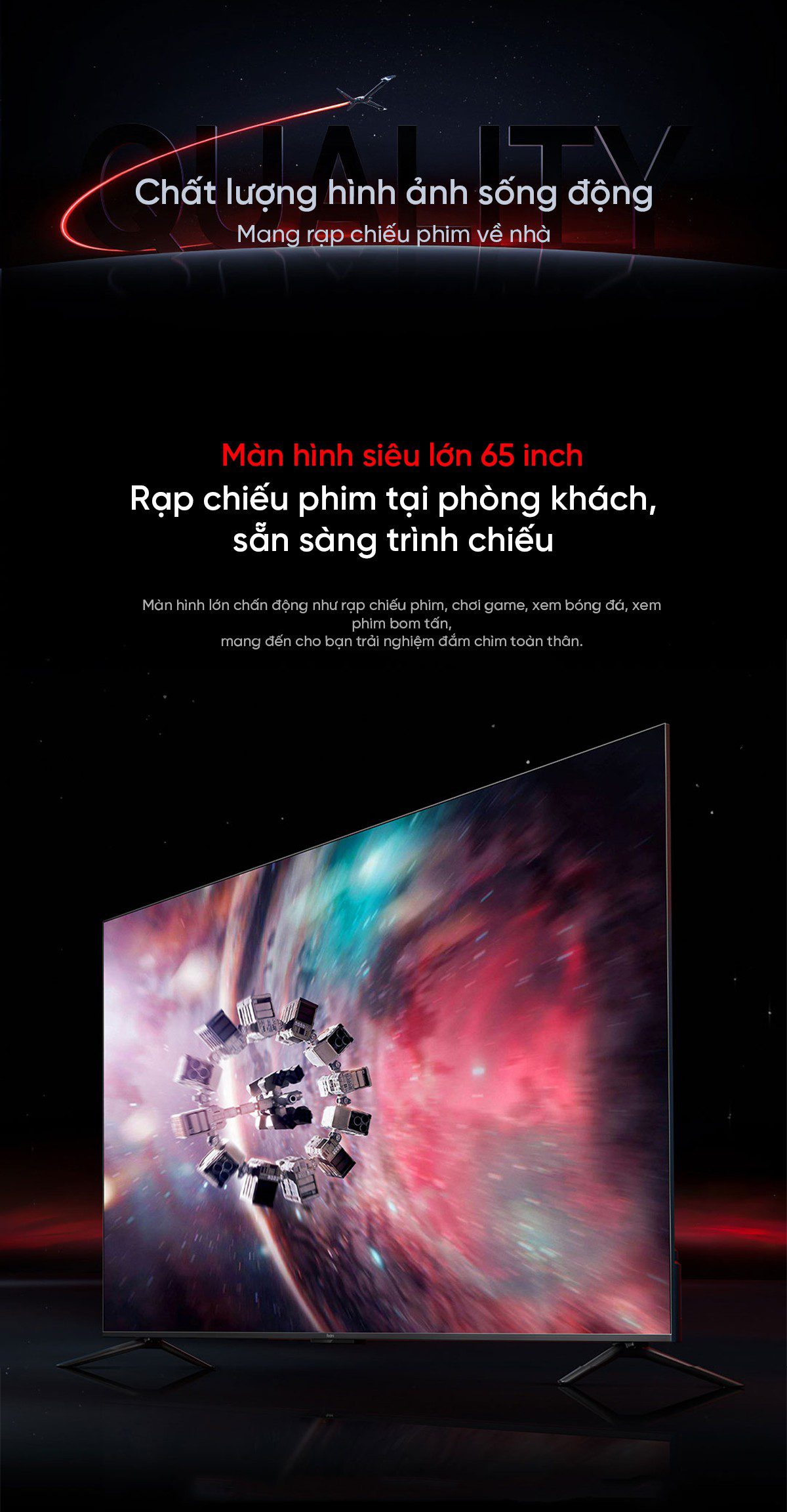 Tivi Xiaomi Redmi X 85 Inch 2025 - Tần Số Quét 240Hz -Ram 4GB/64GB