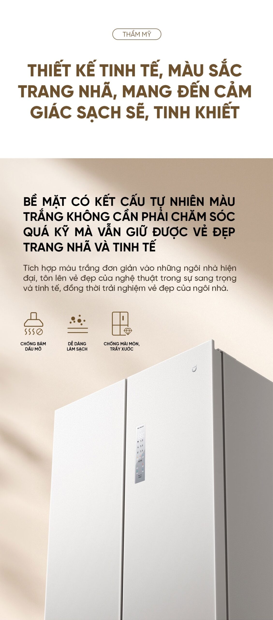 Tủ lạnh Xiaomi Mijia 518L, 4 cửa, có ngăn đông mềm