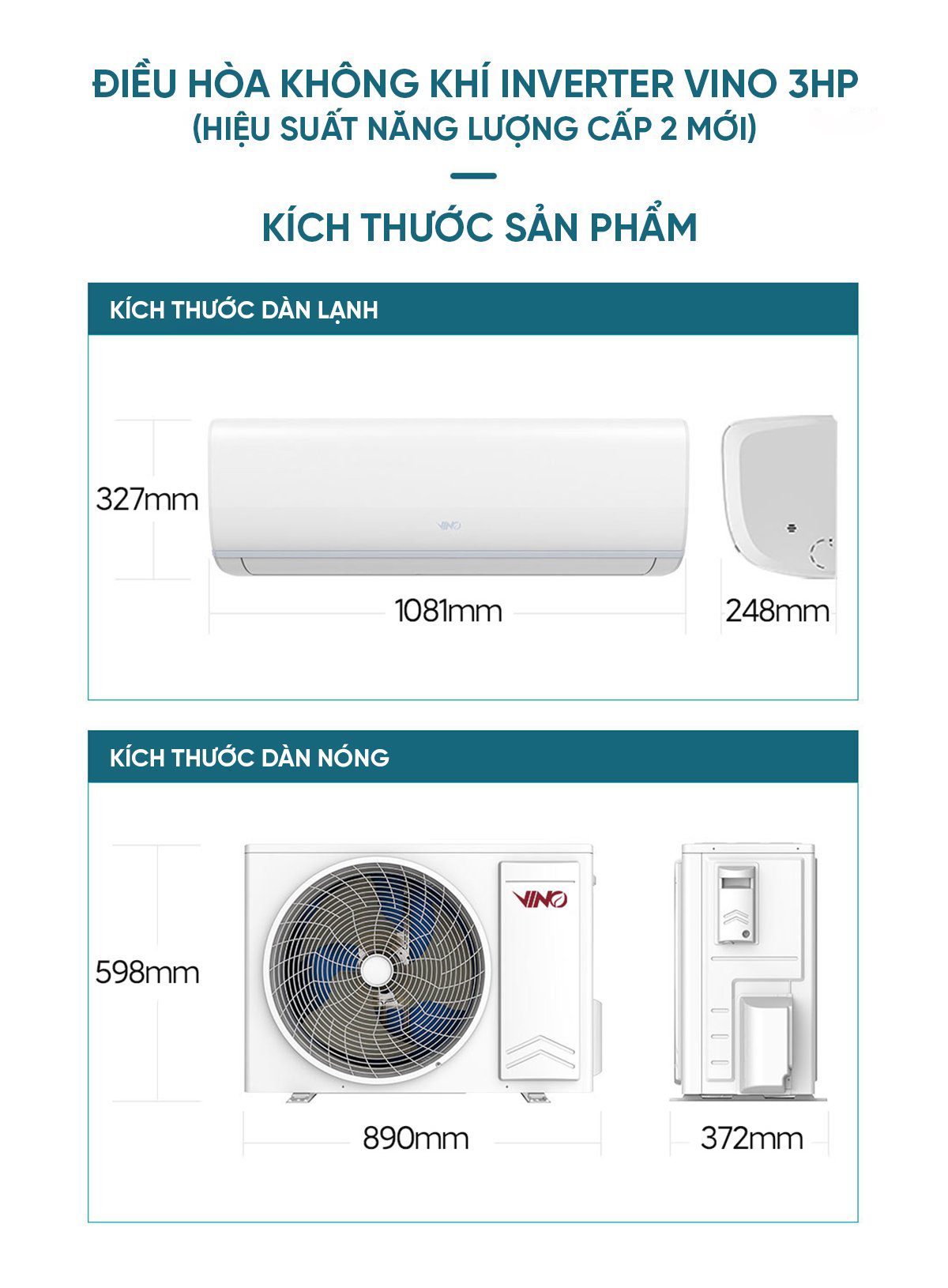 Điều hòa 2 chiều thông minh Xiaomi Vino 3HP tiết kiệm điện KFR-70GW/V31AA2-N2