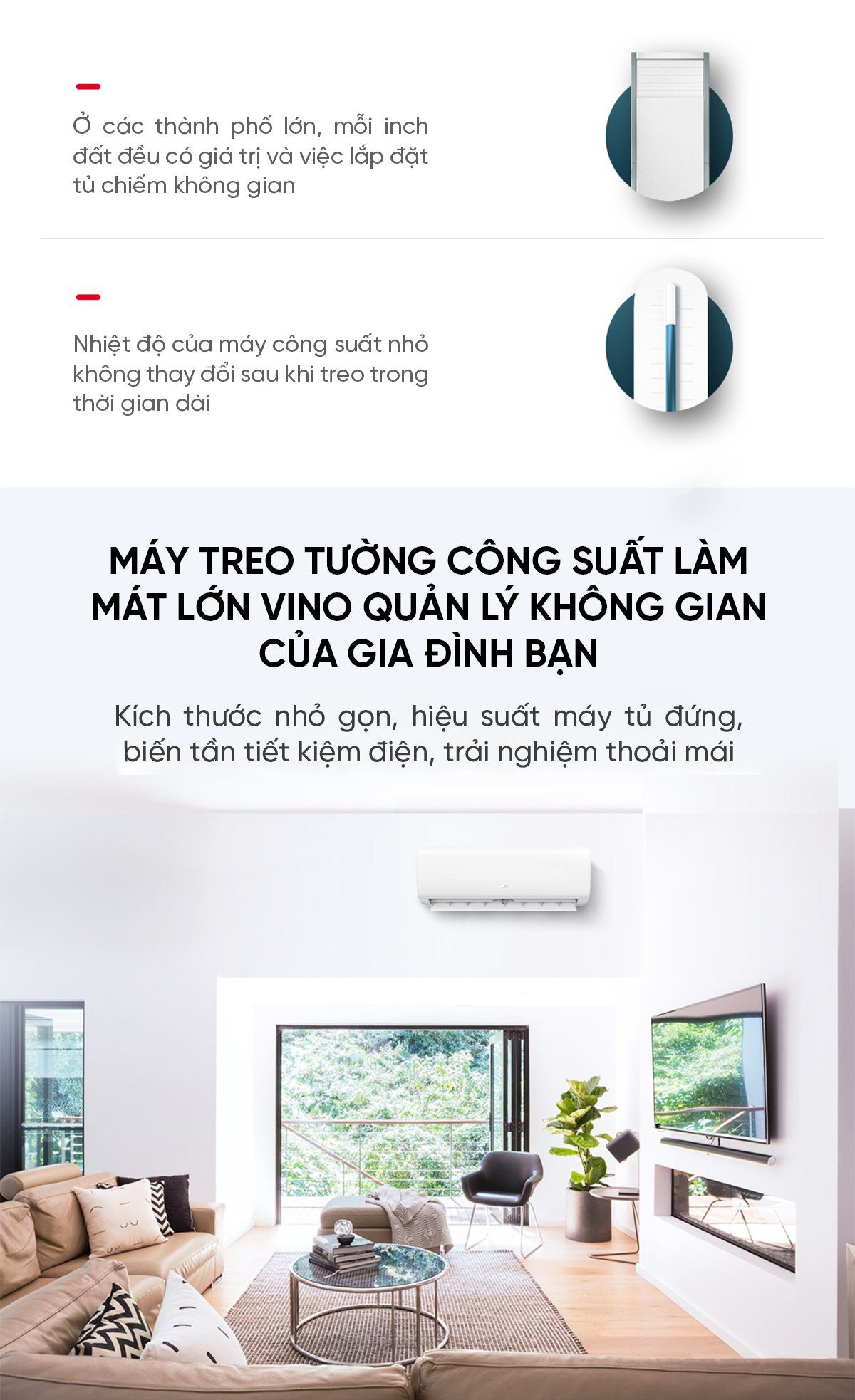 Điều hòa 2 chiều thông minh Xiaomi Vino 3HP tiết kiệm điện KFR-70GW/V31AA2-N2