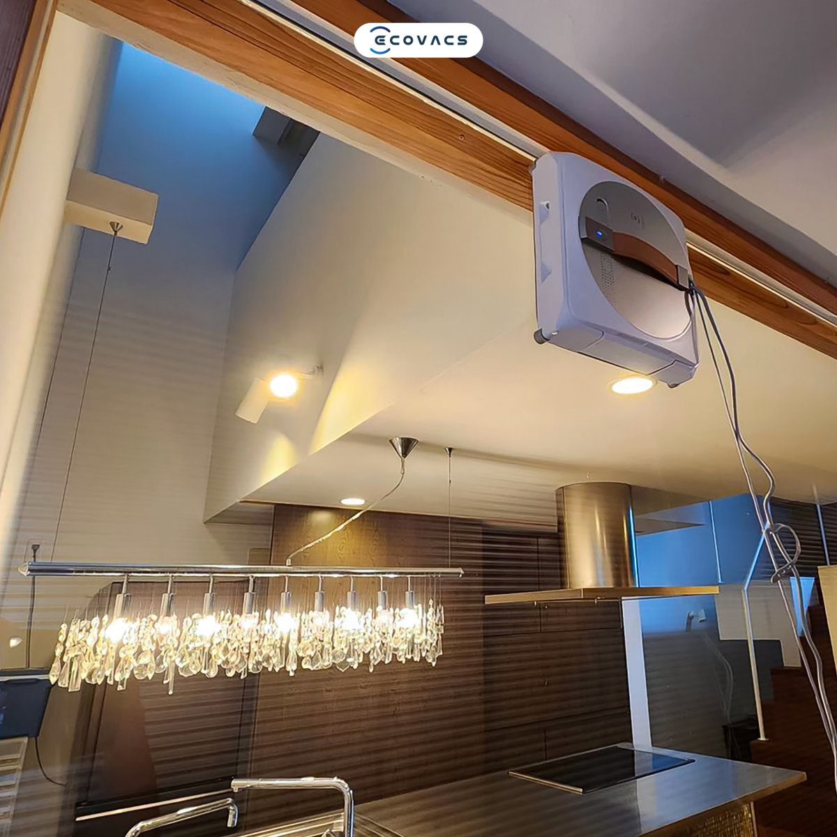 Robot lau kính Ecovacs Winbot W1 Pro